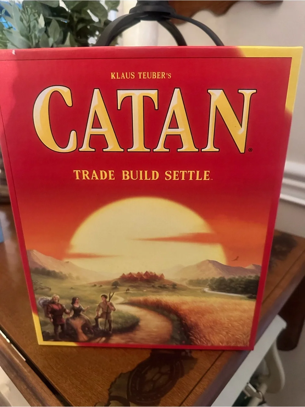 CATAN Trade Build Settle Game - Red
